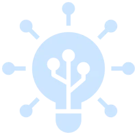 Circuit-themed lightbulb design